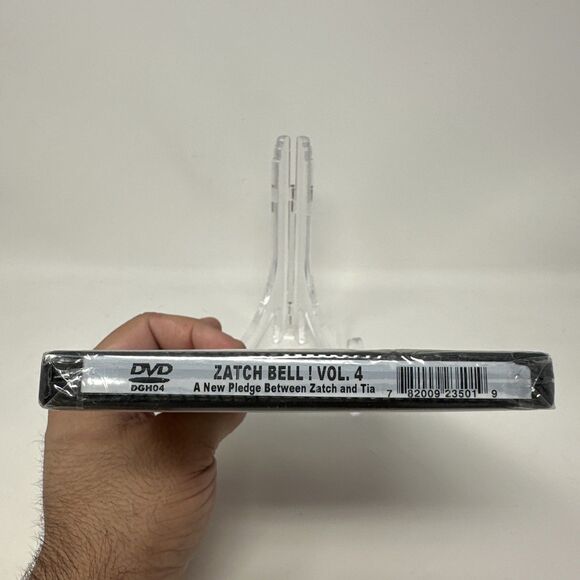 Zatch Bell Vol 4 A New Pledge Zatch and Tia DVD 2006 Sealed Anime - Picture 3 of 3